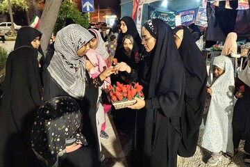 غرفه فرهنگی کتابخانه‌های استان بوشهر در تجمعات مردمی