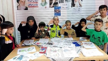 غرفه کتابخانه رجایی اهواز