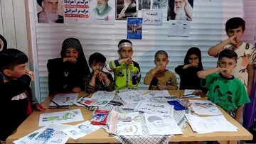 غرفه کتابخانه رجایی اهواز