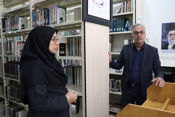 بازدید مدیر کل کتابخانه‌های عمومی از هفت کتابخانه در یزد