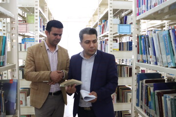 بازدید مدیر کل کتابخانه‌های عمومی از هفت کتابخانه در یزد