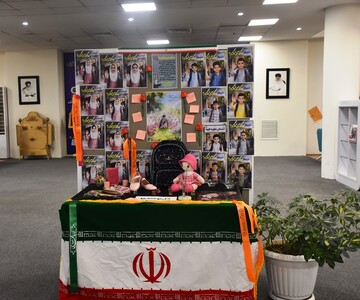 ویژه برنامه «دل‌نوشته برای فرشتگان میناب»  در بخش نوجوانان کتابخانه مرکزی امام خمینی (قدس‌سره) مشهد