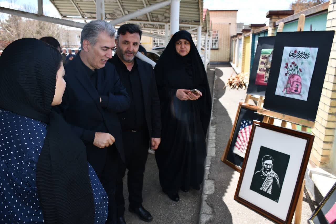 ویژه برنامه «از سنگر علم تا میدان مقاومت» در شهرستان سلماس برگزار شد