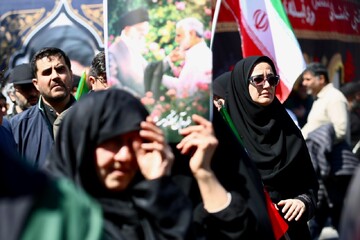 حضور دبیرکل نهاد در مراسم چهلم رهبر شهید انقلاب