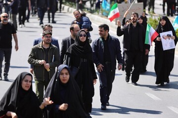حضور دبیرکل نهاد در مراسم چهلم رهبر شهید انقلاب