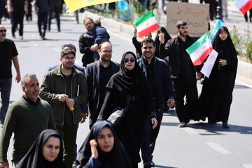 حضور دبیرکل نهاد در مراسم چهلم رهبر شهید انقلاب