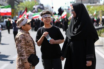 حضور دبیرکل نهاد در مراسم چهلم رهبر شهید انقلاب