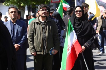 حضور دبیرکل نهاد در مراسم چهلم رهبر شهید انقلاب