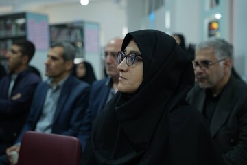 اربعین فرشته های میناب در کتابخانه ی غدیر خرم آباد