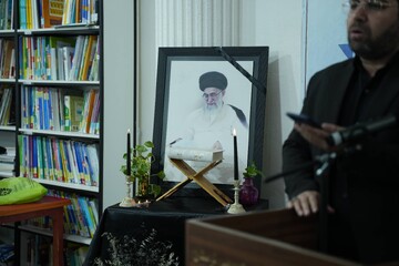 اربعین فرشته های میناب در کتابخانه ی غدیر خرم آباد