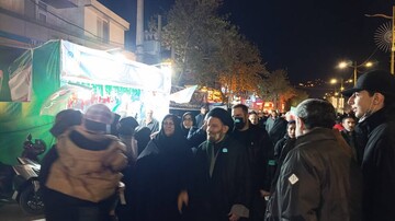حضور سر زده حجت الاسلام والمسلمین سید احمدرضا شاهرخی ، نماینده ولی فقیه در استان به سنگر فرهنگی اداره کل کتابخانه های عمومی لرستان