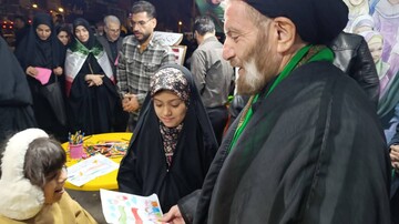 حضور سر زده حجت الاسلام والمسلمین سید احمدرضا شاهرخی ، نماینده ولی فقیه در استان به سنگر فرهنگی اداره کل کتابخانه های عمومی لرستان