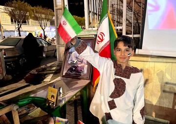 برپایی موکب فرهنگی اداره کتابخانه های عمومی شهرستان ابهر در چهلمین‌ روز شهادت رهبر معظم انقلاب