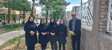اجرای پویش ملی «باغ امین» در کتابخانه‌ عمومی علامه قطب الدین رازی ورامین