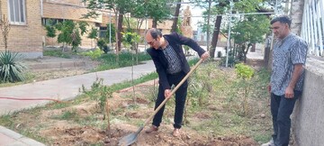 اجرای پویش ملی «باغ امین» در کتابخانه‌ عمومی علامه قطب الدین رازی ورامین