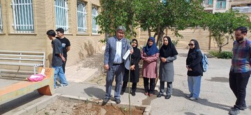 اجرای پویش ملی «باغ امین» در کتابخانه‌ عمومی پانزده خرداد  شهرستان پیشوا
