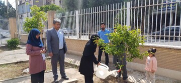 اجرای پویش ملی «باغ امین» در کتابخانه‌ عمومی پانزده خرداد  شهرستان پیشوا