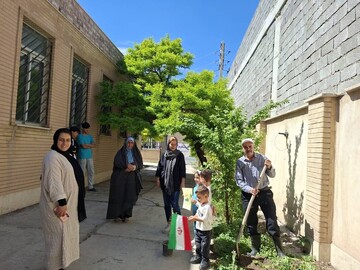 اجرای پویش ملی «باغ امین» به‌صورت همزمان در کتابخانه‌ عمومی شهید احمدی روشن شهریار