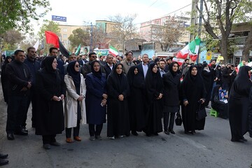 حضور مدیرکل و کتابداران کتابخانه های عمومی آذربایجان غربی در مراسم اربعین شهادت قائد امت اسلامی