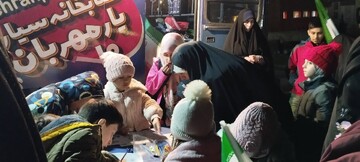 ایستگاه سیار دانایی، سهم کتابخانه ها در پشتیبانی مام میهن، در میدان قائم سوهانک