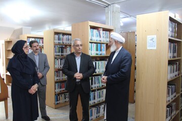دیدار مدیرکل فرهنگ و ارشاد اسلامی گلستان با مدیرکل کتابخانه‌های عمومی استان