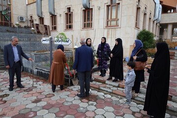 غرس نهال در پویش ملی «باغ امین» با حضور مدیرکل کتابخانه‌های عمومی آذربایجان‌غربی