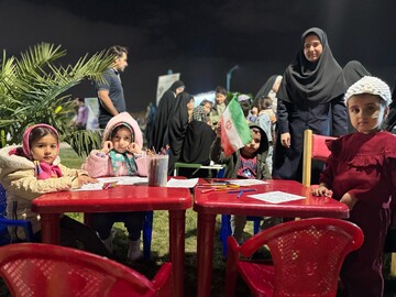 کتابخانه سیاریزد، میزبان کودکانیست که پای ایران ایستاده اند