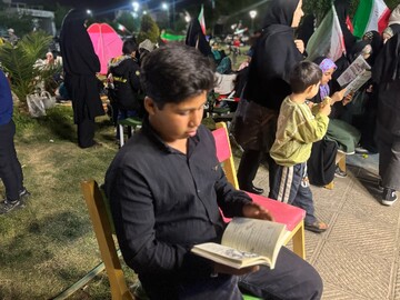 کتابخانه سیاریزد، میزبان کودکانیست که پای ایران ایستاده اند