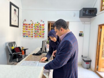 سفر یک روزه مدیرکل کتابخانه‌های عمومی استان یزد به شهرستان‌های بافق و بهاباد