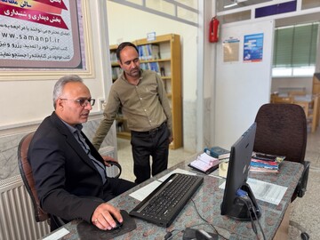 سفر یک روزه مدیرکل کتابخانه‌های عمومی استان یزد به شهرستان‌های بافق و بهاباد