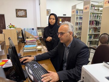 سفر یک روزه مدیرکل کتابخانه‌های عمومی استان یزد به شهرستان‌های بافق و بهاباد