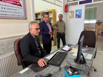 سفر یک روزه مدیرکل کتابخانه‌های عمومی استان یزد به شهرستان‌های بافق و بهاباد