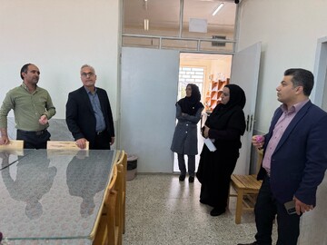 سفر یک روزه مدیرکل کتابخانه‌های عمومی استان یزد به شهرستان‌های بافق و بهاباد