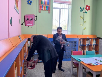 سفر یک روزه مدیرکل کتابخانه‌های عمومی استان یزد به شهرستان‌های بافق و بهاباد
