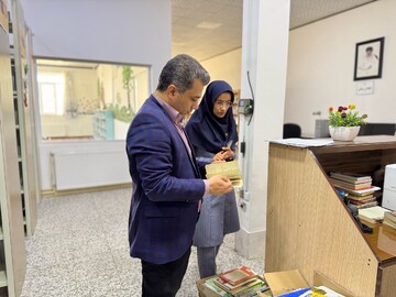 سفر یک روزه مدیرکل کتابخانه‌های عمومی استان یزد به شهرستان‌های بافق و بهاباد