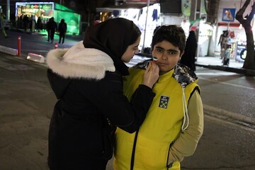 موکب فرهنگی «ایستاده برای ایران» اداره کتابخانه‌های عمومی آذربایجان‌غربی