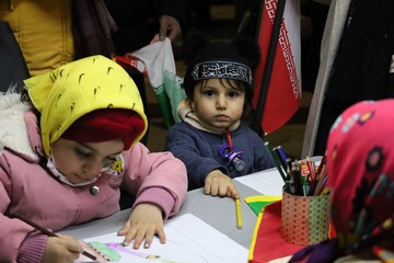 موکب فرهنگی «ایستاده برای ایران» اداره کتابخانه‌های عمومی آذربایجان‌غربی