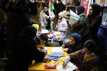 موکب فرهنگی «ایستاده برای ایران» اداره کتابخانه‌های عمومی آذربایجان‌غربی