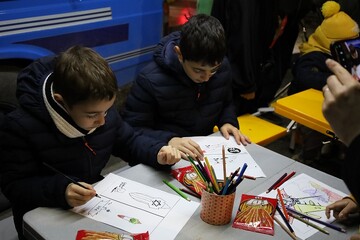 موکب فرهنگی «ایستاده برای ایران» اداره کتابخانه‌های عمومی آذربایجان‌غربی