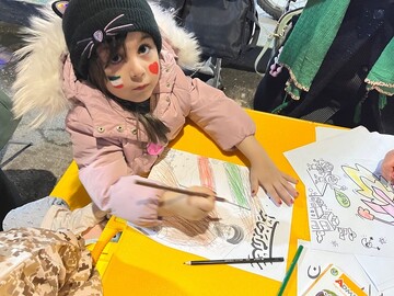 موکب فرهنگی «ایستاده برای ایران» اداره کتابخانه‌های عمومی آذربایجان‌غربی