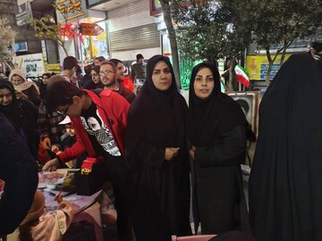 حضور پرشور کتابداران شهرستان رباط‌کریم در تجمعات شبانه «ایستاده برای ایران»