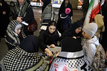 موکب فرهنگی «ایستاده برای ایران» اداره کتابخانه‌های عمومی آذربایجان‌غربی/2