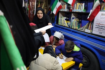 موکب فرهنگی «ایستاده برای ایران» اداره کتابخانه‌های عمومی آذربایجان‌غربی/2