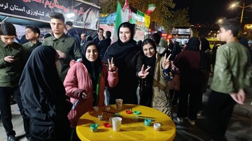 پخش فعالیت صورتگری  غرفه فرهنگی کودک و نوجوان در شبکه لرستان