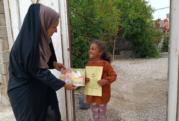 اجرای طرح نور امید در روستای علویه جهرم