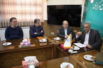بازدید معاون استاندار مرکزی از روند تکمیل پروژه کتابخانه مرکزی اراک