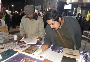 عاشقان وطن در موکب فرهنگی «به پیشنهاد آقا»  ۹ شب میهمان کتابخانه‌ها بود
