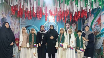 شاهنامه خوانی کودکان در سنگر فرهنگی کتابخانه های لرستان به یاد فرشتگان میناب