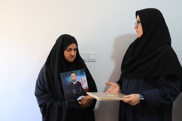 دیدار دبیرکل با خانواده شهید محمد بازگیر مقدم