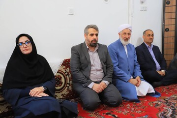 دیدار دبیرکل با خانواده شهید محمد بازگیر مقدم